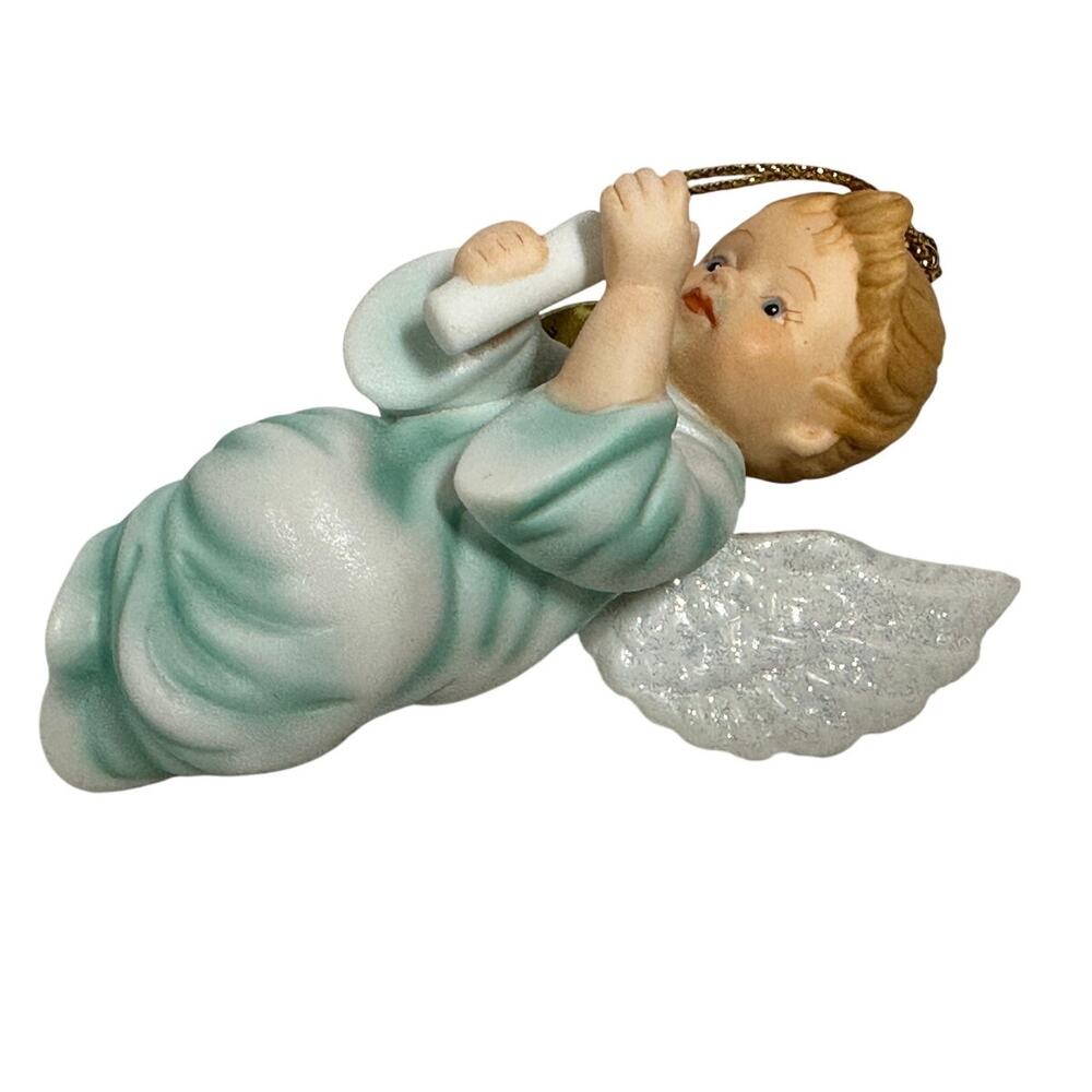 Ashton Drake Vintage 1998 1999 Gifts from Above Angel Cherub Ornaments -Set of 8 - Picture 6 of 14